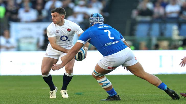 George Ford playing for England